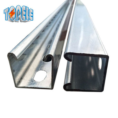1.5 mm bracciale di unistrut in acciaio inossidabile a fessura