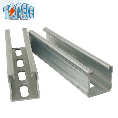 Sistema di supporto per canali a fessura unistrut in acciaio inossidabile da 41*21 mm