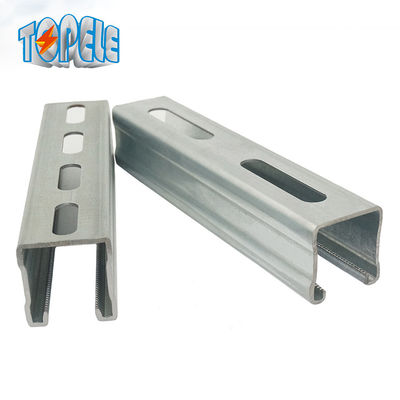 Sistema di supporto per canali a fessura unistrut in acciaio inossidabile da 41*21 mm