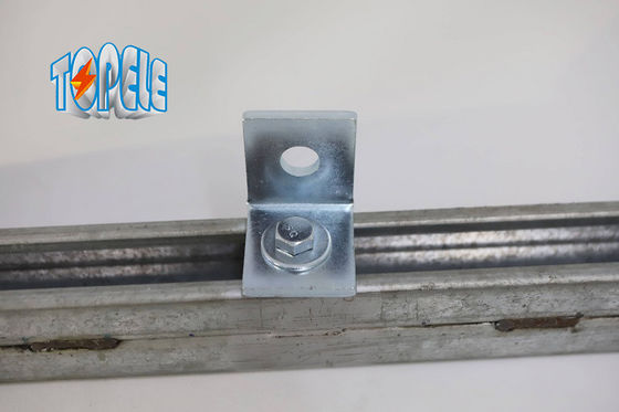 2 connettori di canale Unistrut da 3 mm