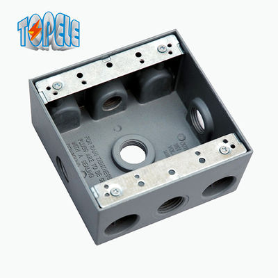 Scatola di uscita elettrica impermeabile in alluminio 4x4