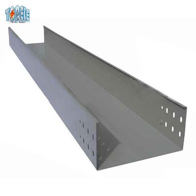 Sistema di supporto del vassoio del cavo elettrico in acciaio galvanizzato da 1,2 mm