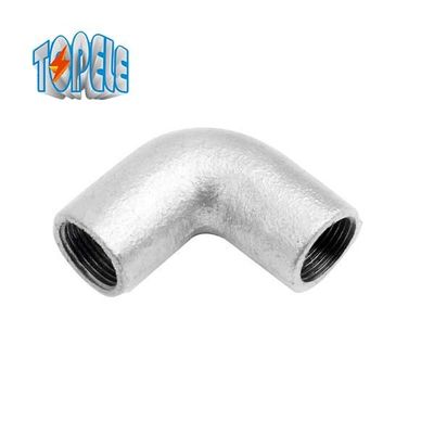 Bs Massiccio galvanizzato 25 mm 90 gradi gomito del condotto