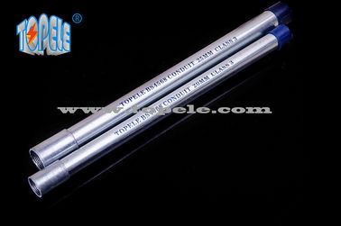 Condotto in acciaio galvanizzato BS4568 / TUBO BS4568 / GI PIPE con tappo di protezione