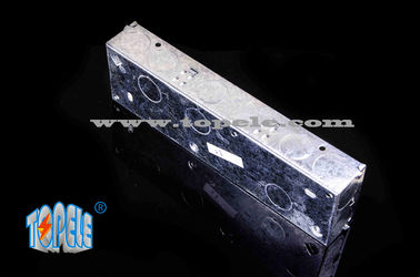 Metallico soffitto conduttore muro scatole elettriche e coperture 1 + 1 + 1 gang
