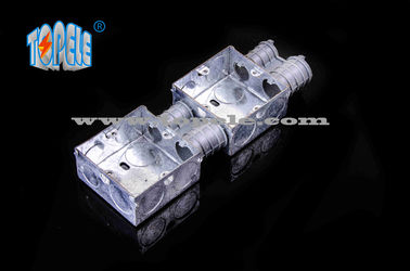 Scatole elettriche / scatole di conduzione metallica standard britannica con PVC, scatola di interruttore