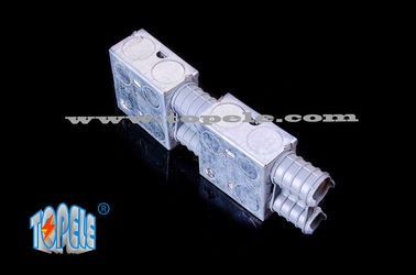Scatole elettriche / scatole di conduzione metallica standard britannica con PVC, scatola di interruttore