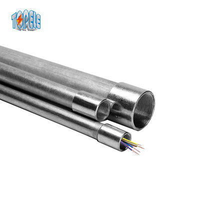 Gi tubo elettrico BS4568 condotto DIP caldo galvanizzato con tappo di accoppiamento