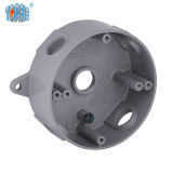4&quot; rotondo 5 buchi di alluminio resistente alle intemperie scatole elettriche in polvere