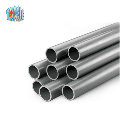 Tubo di condotto elettrico galvanizzato EMT rigido di alluminio metallico