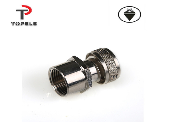 Adattatore di condotto femminile in ottone di nichel 20 mm 25 mm flessibile