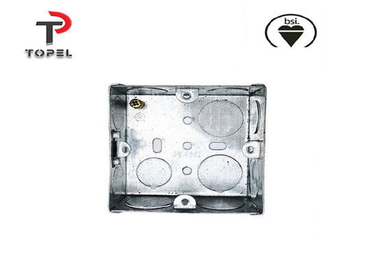 Casse elettriche in acciaio galvanizzato e coperture singole