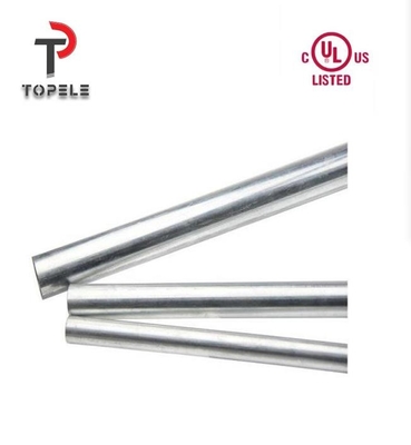 Tubi elettrici in acciaio metallico galvanizzato a caldo