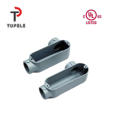 1/2" UL Lista Corpo di condotto rigido LL / LR / LB / C / T Tipo di alluminio Tipo NTP