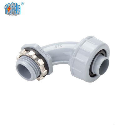 Nanometro impermeabile IP 68 del connettore del condotto del PVC da 90 gradi