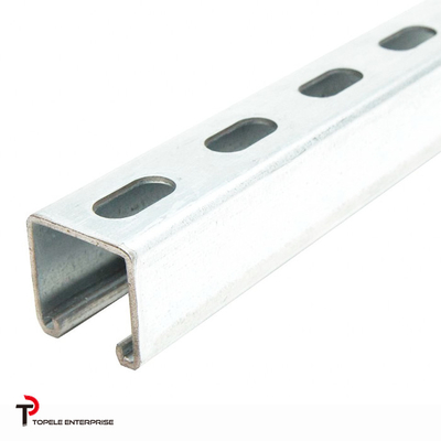 Sistema di supporto galvanizzato a trave a forma di U Canale 41X 41MM