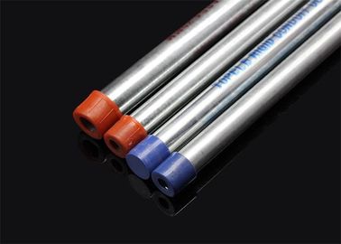 BS 4568 / BS 31 Tubo di conduzione metallica galvanizzato a caldo con estremità e tappi avvitati