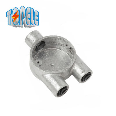 Casella di giunzione elettrica in ferro malleabile galvanizzata 20 mm 25 mm