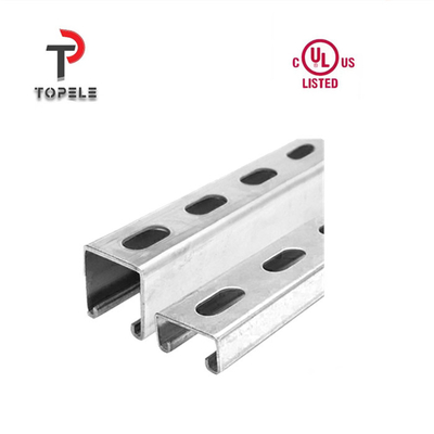 Galvanizzato Strut Slotted Canale Unistrut 1,5 mm - 3,0 mm